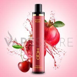 HQD CUVIE PLUS 1200 PUFFS CHERRY POMEGRANATE DISPOSABLE POD VAPE