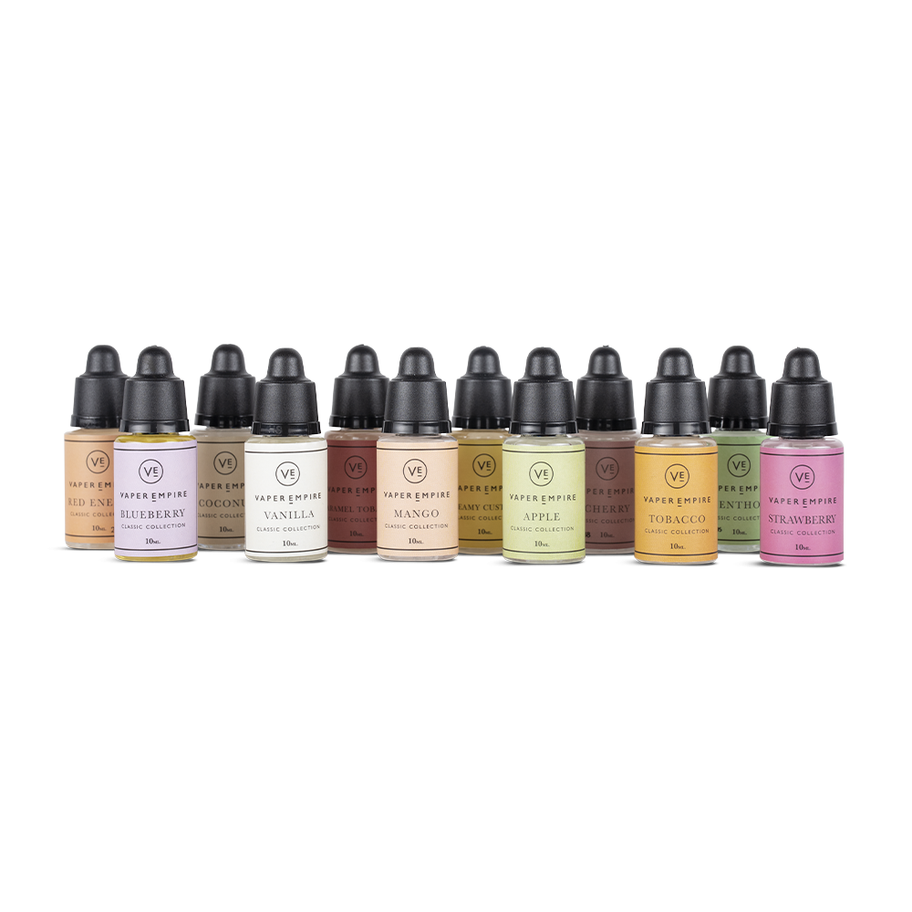 Classic Collection - 12 x E-Liquid Value Pack